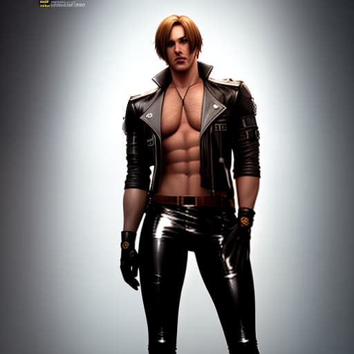  Nsfw leon Kennedy cuntboy big hyperrealistic, full body, detailed clothing, highly detailed, cinematic lighting, stunningly beautiful, intricate, sharp focus, f/1. 8, 85mm, (centered image composition), (professionally color graded), ((bright soft diffused light)), volumetric fog, trending on instagram, trending on tumblr, HDR 4K, 8K