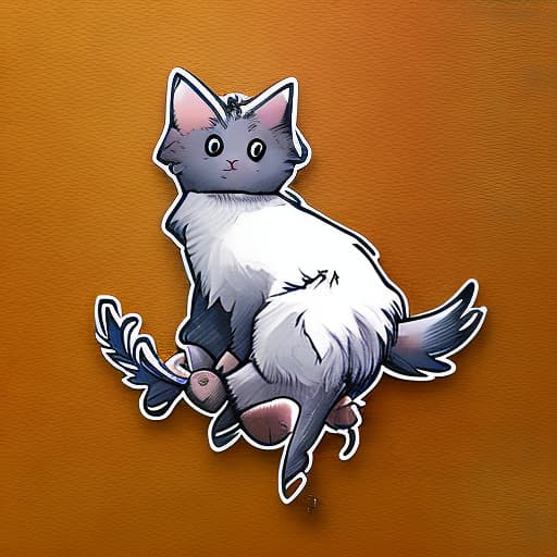 nvinkpunk create stickers about cute animals
