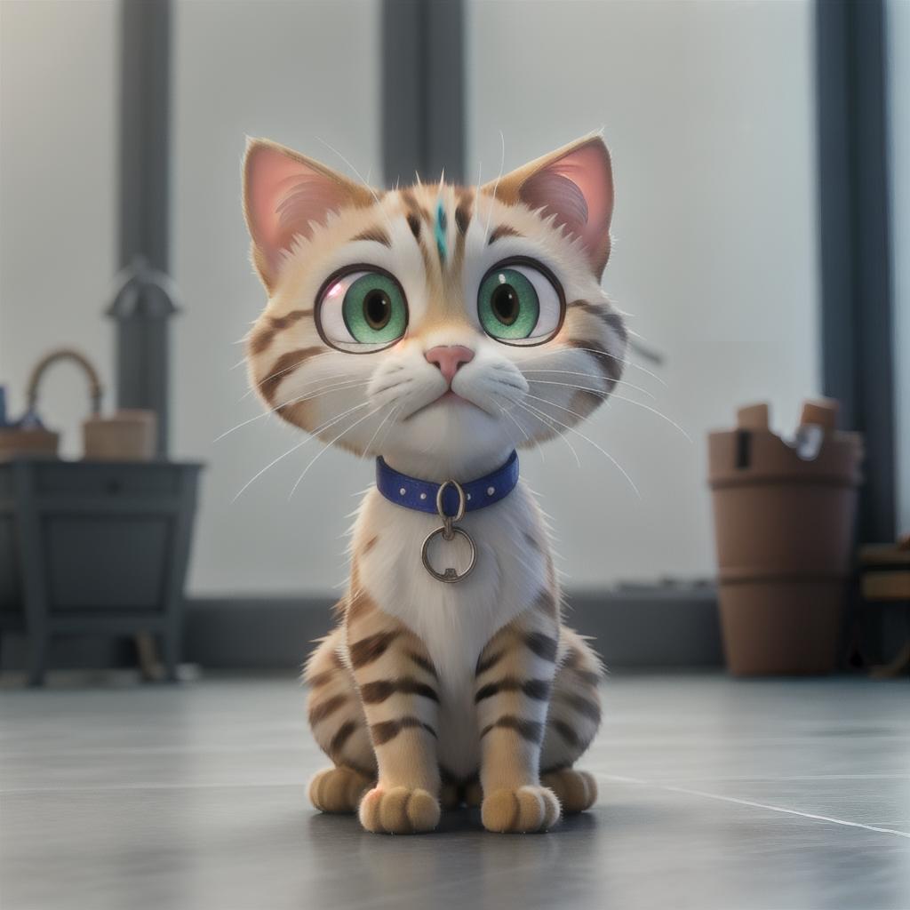  @PB_ImgGenBot Cat hyperrealistic, full body, detailed clothing, highly detailed, cinematic lighting, stunningly beautiful, intricate, sharp focus, f/1. 8, 85mm, (centered image composition), (professionally color graded), ((bright soft diffused light)), volumetric fog, trending on instagram, trending on tumblr, HDR 4K, 8K