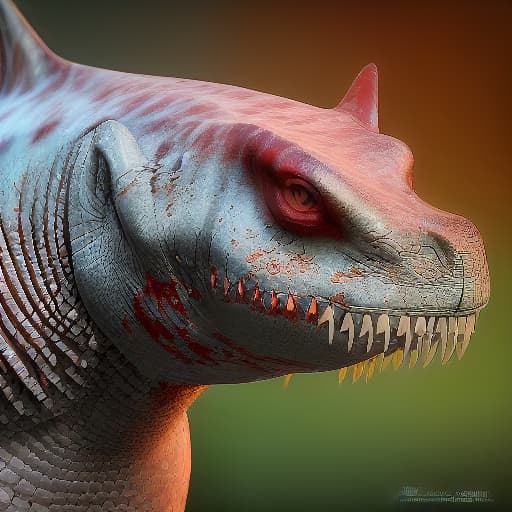  Photorealistic image of pale demonic creature with translucent red spines and shark like teeth. hyperrealistic, full body, detailed clothing, highly detailed, cinematic lighting, stunningly beautiful, intricate, sharp focus, f/1. 8, 85mm, (centered image composition), (professionally color graded), ((bright soft diffused light)), volumetric fog, trending on instagram, trending on tumblr, HDR 4K, 8K