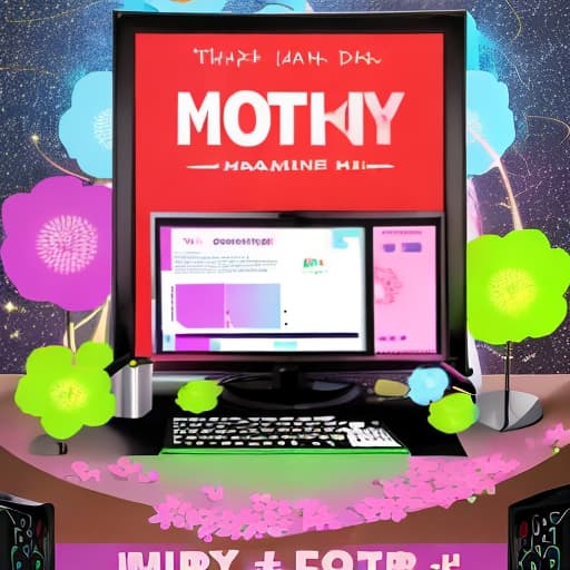  Please make a Mother's Day tech poster suitable for computer industry businesses