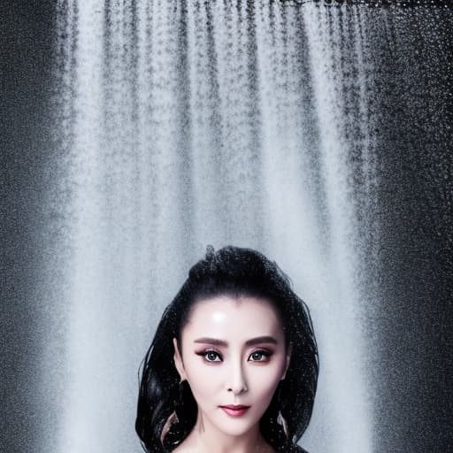 portrait+ style fan bing bing take a shower full body