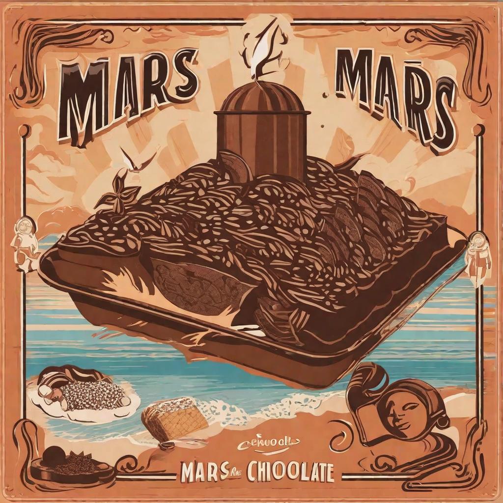  Celebrating on the beach as the face of Mars Chocolate