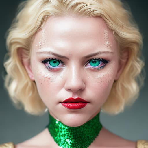  (adult:1.4), (adult:1.4), Blonde, short blonde hair, green eyes, huge tits, red lips, green sequin dress, gigantic tits, masterpiece, (detailed face), (detailed clothes), ultra realistic ,hyper detail, cinematic lighting,, Canon EOS R3, nikon, f/1.4, ISO 200, 1/160s,  RAW, unedited, symmetrical balance, in-frame, dslr, ultra quality, sharp focus, tack sharp, dof, film grain, Fujifilm XT3, crystal clear, 8K UHD, highly detailed glossy eyes, high detailed skin, skin pores