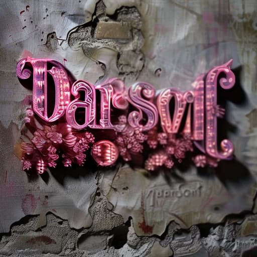  The word "DarsonF" in blue color, make the word with a small 3D grid. hyperrealistic, full body, detailed clothing, highly detailed, cinematic lighting, stunningly beautiful, intricate, sharp focus, f/1. 8, 85mm, (centered image composition), (professionally color graded), ((bright soft diffused light)), volumetric fog, trending on instagram, trending on tumblr, HDR 4K, 8K