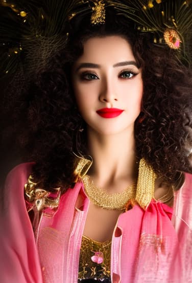  best quality, masterpiece, highres, 1girl,blush,(seductive smile:0.8),star shaped pupils,china hanfu,hair ornament,necklace, jewelry,Beautiful face,upon body, tyndall effect,photorealistic, dark studio, rim lighting, two tone lighting,(high detailed skin:1.2), 8k uhd, dslr, soft lighting, high quality, volumetric lighting, candid, Photograph, high resolution, 4k, 8k, Bokeh 