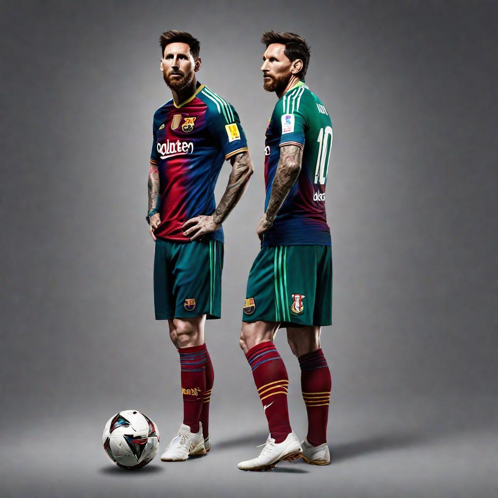  Leo Messi con camiseta de. México hyperrealistic, full body, detailed clothing, highly detailed, cinematic lighting, stunningly beautiful, intricate, sharp focus, f/1. 8, 85mm, (centered image composition), (professionally color graded), ((bright soft diffused light)), volumetric fog, trending on instagram, trending on tumblr, HDR 4K, 8K