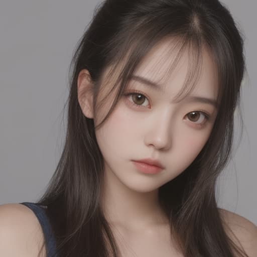  girl, best quality, solo, headshot, simple background