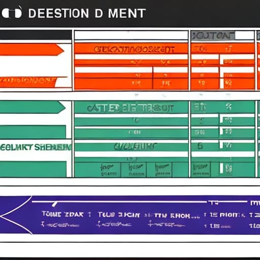  I need a better decision chart PPT template,