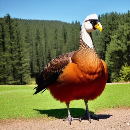 modelshoot style 🦃, turkey, large bird, realistic