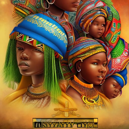 mdjrny-v4 style an African community