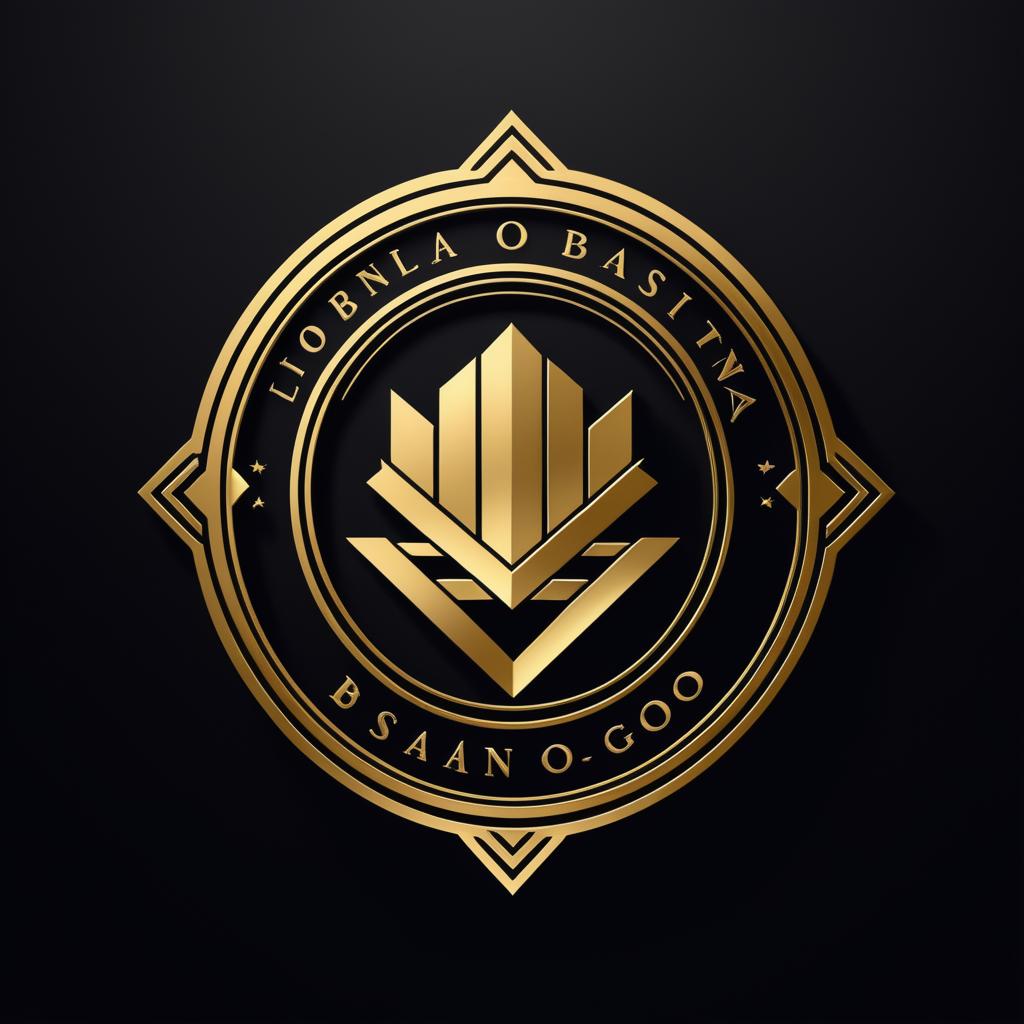  Logo, Crea un logo basado en un lingote de oro de una forma urbana