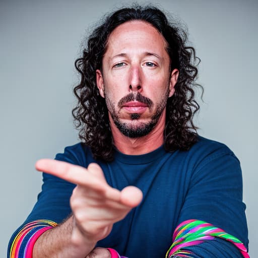 portrait+ style Sean Waltman queer face