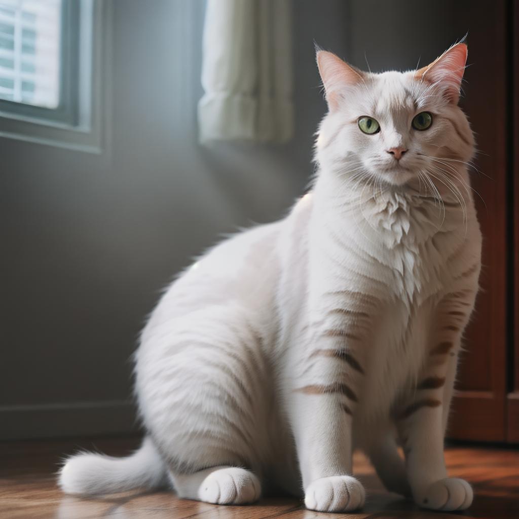  @PB_ImgGenBot Cat hyperrealistic, full body, detailed clothing, highly detailed, cinematic lighting, stunningly beautiful, intricate, sharp focus, f/1. 8, 85mm, (centered image composition), (professionally color graded), ((bright soft diffused light)), volumetric fog, trending on instagram, trending on tumblr, HDR 4K, 8K