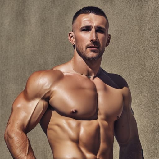 portrait+ style russian queer fitness model brunette very cute dilf dude face