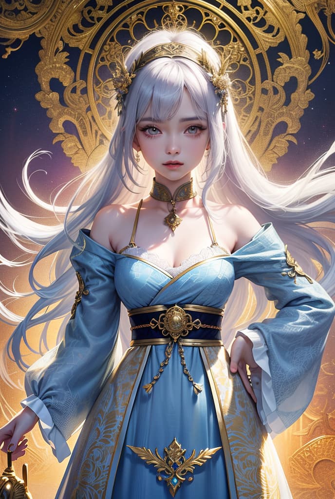  Digital art, masterpiece of Alcohol ink painting style, thin gold boundaries around the ink creating contrast between colors, high detail, intricate pattern. An extreme close up of beautiful girl wore a pastel violet Hanfu with super long white hair floating, Doing a fashion photoshoot., In the background of a luxurious intricate pattern throug, backlit, wild angle, bogeh background., ADVERTISING PHOTO,high quality, good proportion, masterpiece , The image is captured with an 8k camera and edited using the latest digital tools to produce a flawless final result.