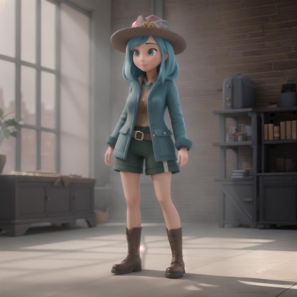  @PB_ImgGenBot hat hyperrealistic, full body, detailed clothing, highly detailed, cinematic lighting, stunningly beautiful, intricate, sharp focus, f/1. 8, 85mm, (centered image composition), (professionally color graded), ((bright soft diffused light)), volumetric fog, trending on instagram, trending on tumblr, HDR 4K, 8K