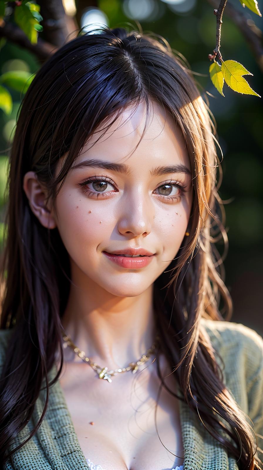  ultra high res, (photorealistic:1.4), raw photo, (realistic face), realistic eyes, (realistic skin), <lora:XXMix9_v20LoRa:0.8>, ((((masterpiece)))), best quality, very_high_resolution, ultra-detailed, in-frame, pretty girl, autumn, youthful, natural beauty, flowing hair, radiant smile, golden leaves, cozy sweaters, graceful, enchanting, vibrant colors, wistful gaze, serene, delicate features, ethereal, captivating, dreamy, delicate, nostalgic, enchanting, serene