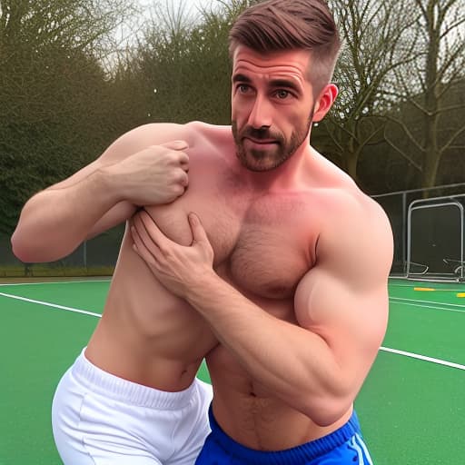  british queer fitness coach very cute dilf male face