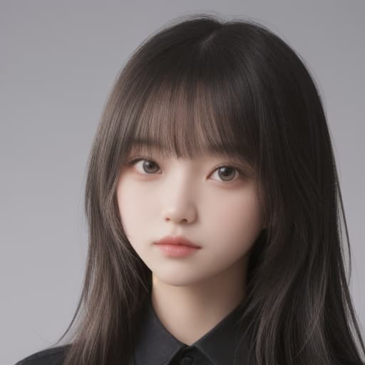  girl, best quality, solo, headshot, simple background