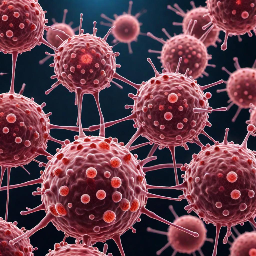  A labeled diagram illustrating how specific microbial agents (like viruses and bacteria) interact with the immune cells to activate and differentiate T and B cells, leading to the development of Multiple Sclerosis (MS). The diagram should include the following components labeled clearly: 1. **Microbial Agents:** - Epstein-Barr Virus (EBV) - Human Herpesvirus 6 (HHV-6) - Cytomegalovirus (CMV) - Chlamydia pneumoniae - Mycoplasma pneumoniae 2. **Immune Cells Interaction:** - Interaction of viruses and bacteria with Antigen-Presenting Cells (APCs) like dendritic cells and macrophages. - Presentation of microbial antigens to T cells (CD4+ T cells, CD8+ T cells). - Activation of T cells into Th1 and Th17 cells,  hyperrealistic, full body, detailed clothing, highly detailed, cinematic lighting, stunningly beautiful, intricate, sharp focus, f/1. 8, 85mm, (centered image composition), (professionally color graded), ((bright soft diffused light)), volumetric fog, trending on instagram, trending on tumblr, HDR 4K, 8K