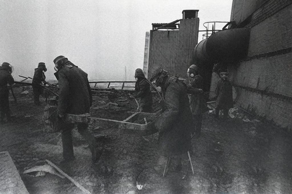  To prevent this, Soviet authorities are believed to have used a weather modification technique known as cloud seeding, to divert the cloud's movement. Planes would chaise the floating radioactive mass dispersing silver iodide into the atmosphere that would encourage the formation of rain which would wash the radioactive particles and bring them down to the ground.;