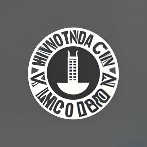  una R cono logotipo de fondo negro