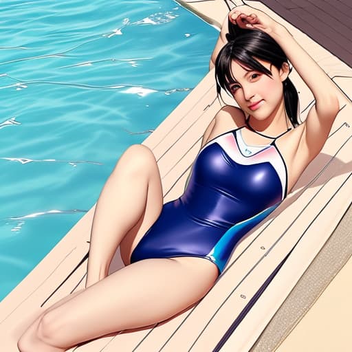  Mitsuri in a swimming suit