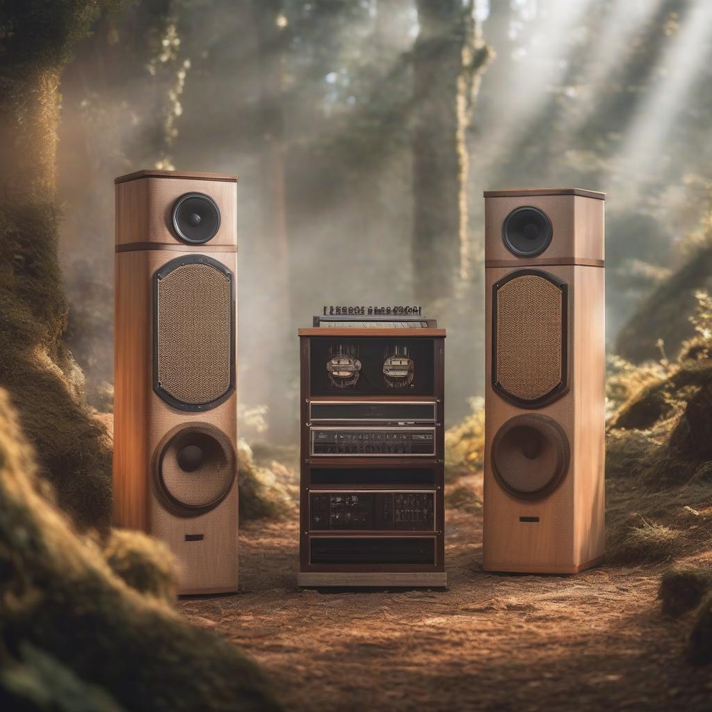  Speakers speakers abstraction hyperrealistic, full body, detailed clothing, highly detailed, cinematic lighting, stunningly beautiful, intricate, sharp focus, f/1. 8, 85mm, (centered image composition), (professionally color graded), ((bright soft diffused light)), volumetric fog, trending on instagram, trending on tumblr, HDR 4K, 8K