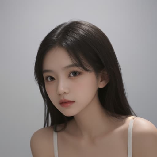  girl, best quality, solo, headshot, simple background