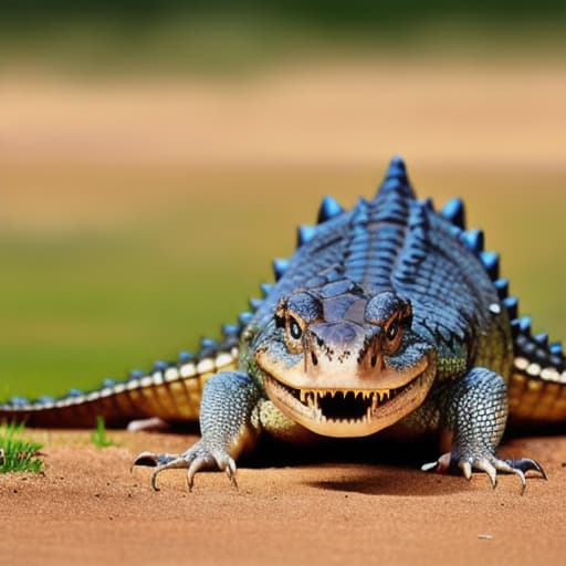  crocodile open the mouth