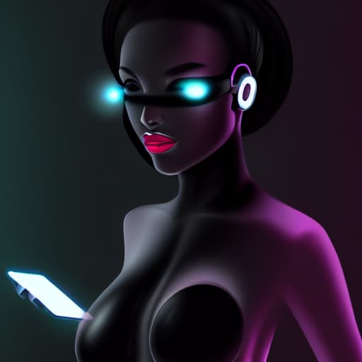  black cyber girl