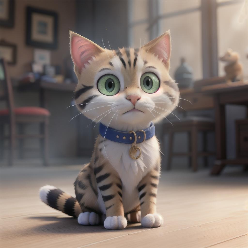  @PB_ImgGenBot Cat hyperrealistic, full body, detailed clothing, highly detailed, cinematic lighting, stunningly beautiful, intricate, sharp focus, f/1. 8, 85mm, (centered image composition), (professionally color graded), ((bright soft diffused light)), volumetric fog, trending on instagram, trending on tumblr, HDR 4K, 8K