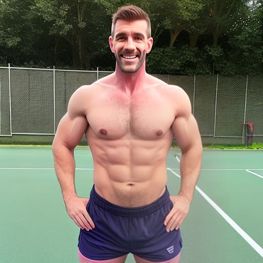  british queer fitness coach very cute dilf male face