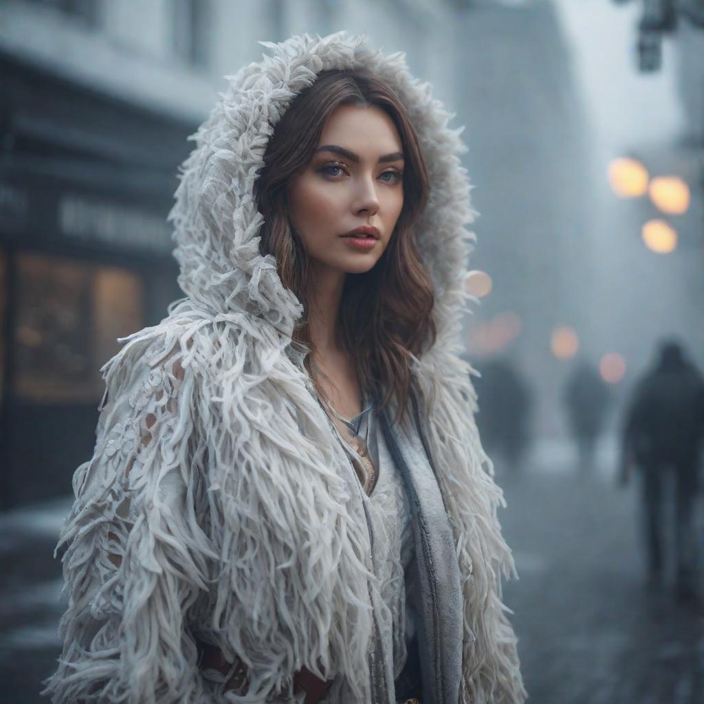  связь, cute, hyper detail, full HD hyperrealistic, full body, detailed clothing, highly detailed, cinematic lighting, stunningly beautiful, intricate, sharp focus, f/1. 8, 85mm, (centered image composition), (professionally color graded), ((bright soft diffused light)), volumetric fog, trending on instagram, trending on tumblr, HDR 4K, 8K