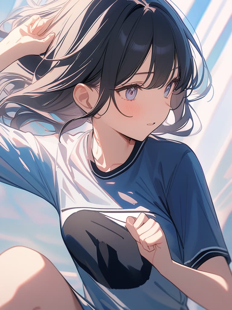  Black haired baseball girl with splendid pitching form, Cecilcat, stylish baseball shirt, pop background, masterpiece, best quality,8k,ultra detailed,high resolution,an extremely delicate and beautiful,hyper detail