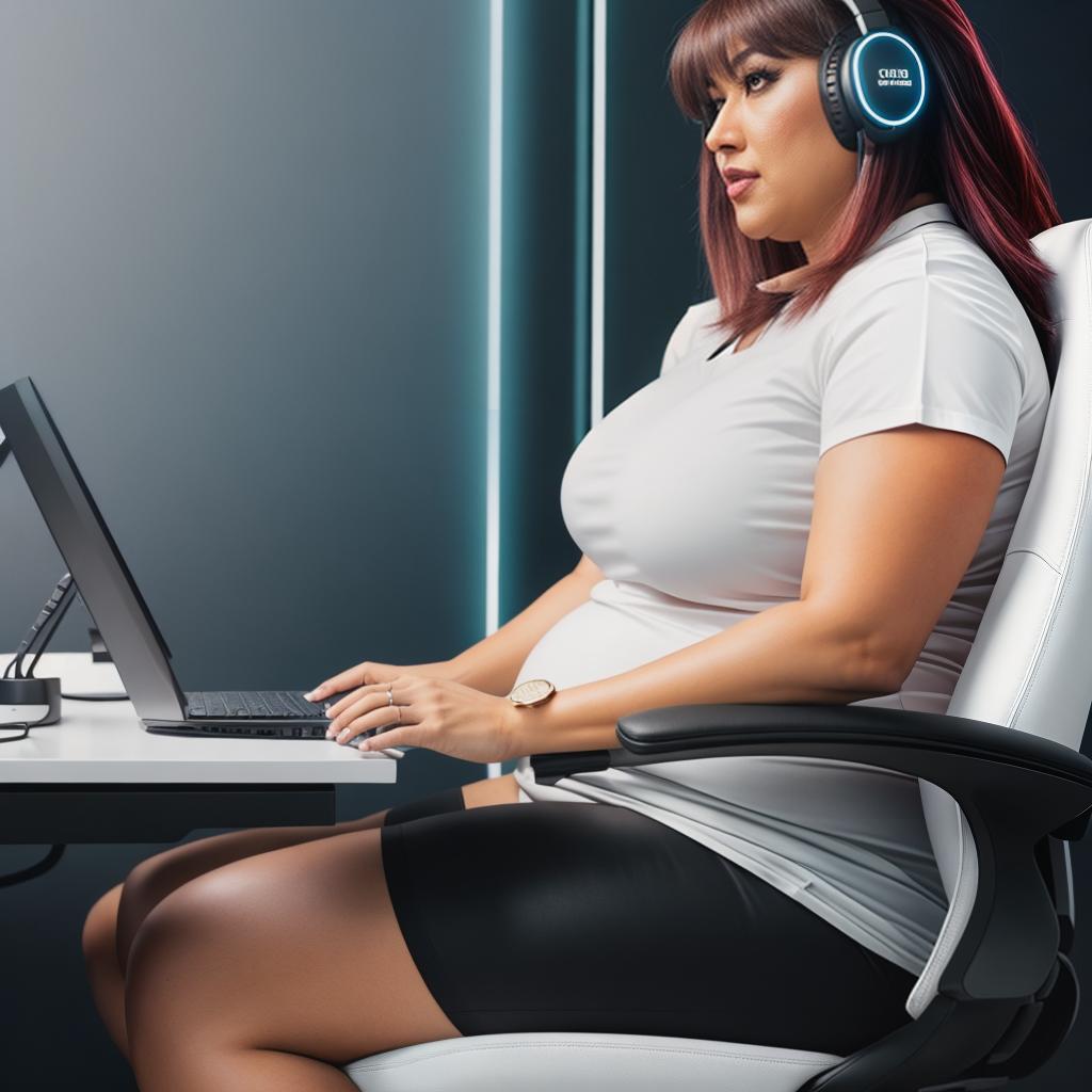  raccoon sitting in gaming chair front a computer on desktop, ((semi anthropomorphic)),(full body), tail, belly, sitting, fat, (chubby), (((white background))), solo, desktop, gaming chair, side view,  [[[clothes]]] hyperrealistic, full body, detailed clothing, highly detailed, cinematic lighting, stunningly beautiful, intricate, sharp focus, f/1. 8, 85mm, (centered image composition), (professionally color graded), ((bright soft diffused light)), volumetric fog, trending on instagram, trending on tumblr, HDR 4K, 8K