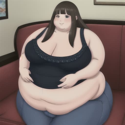  high quality photo of a fat bbw woman