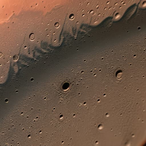  Mars surface, close-up,