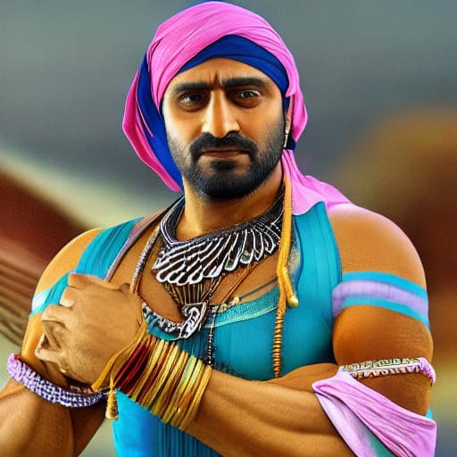  Hindi movie hyperrealistic, full body, detailed clothing, highly detailed, cinematic lighting, stunningly beautiful, intricate, sharp focus, f/1. 8, 85mm, (centered image composition), (professionally color graded), ((bright soft diffused light)), volumetric fog, trending on instagram, trending on tumblr, HDR 4K, 8K