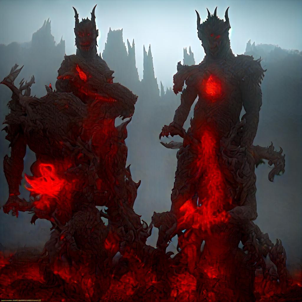  demonic gothic hell sex landscape hyperrealistic, full body, detailed clothing, highly detailed, cinematic lighting, stunningly beautiful, intricate, sharp focus, f/1. 8, 85mm, (centered image composition), (professionally color graded), ((bright soft diffused light)), volumetric fog, trending on instagram, trending on tumblr, HDR 4K, 8K