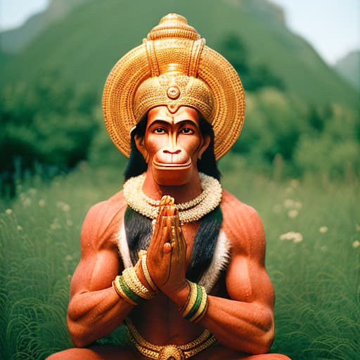 analog style hanuman