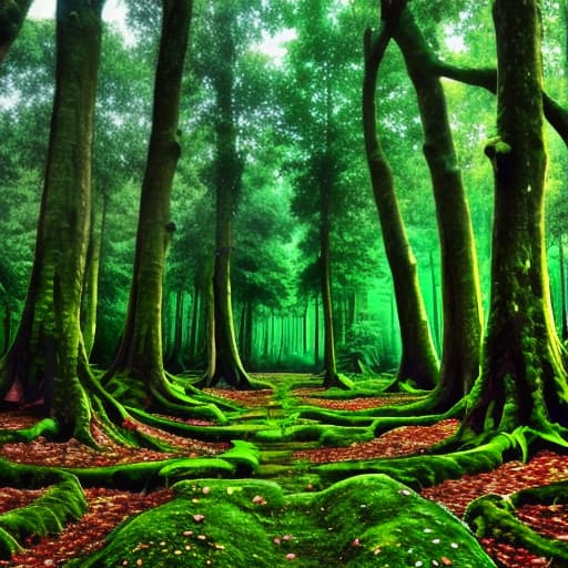  a beautiful forest