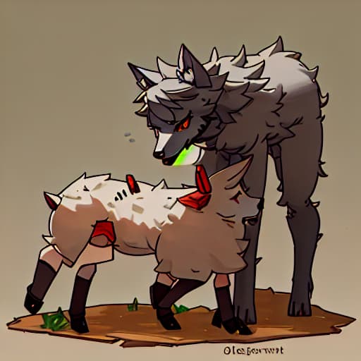  a naughty wolf in sheeps skin