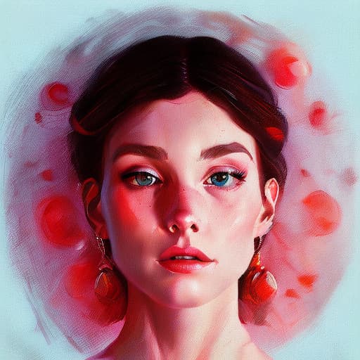 portrait+ style mysteriouspainting