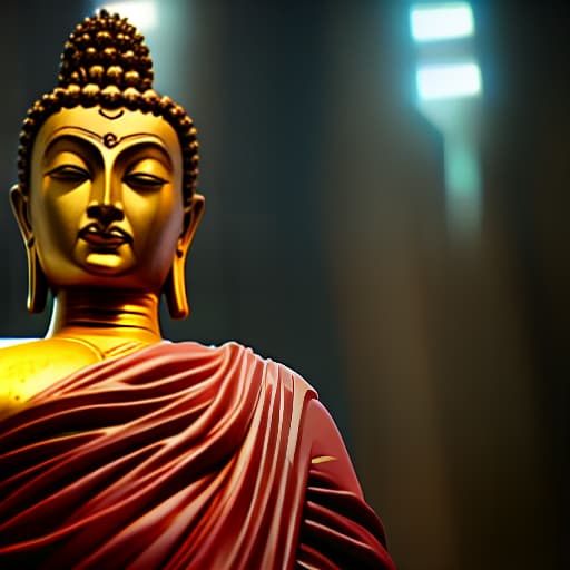 arcane style four armed buddha hyperrealistic, full body, detailed clothing, highly detailed, cinematic lighting, stunningly beautiful, intricate, sharp focus, f/1. 8, 85mm, (centered image composition), (professionally color graded), ((bright soft diffused light)), volumetric fog, trending on instagram, trending on tumblr, HDR 4K, 8K