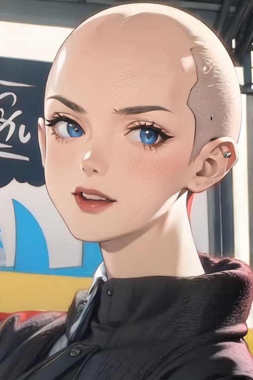  Bald goth 