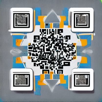 mdjrny-v4 style qr code, room