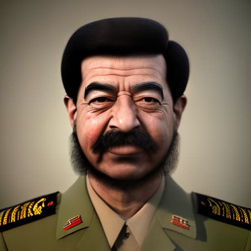 redshift style Saddam Hussein