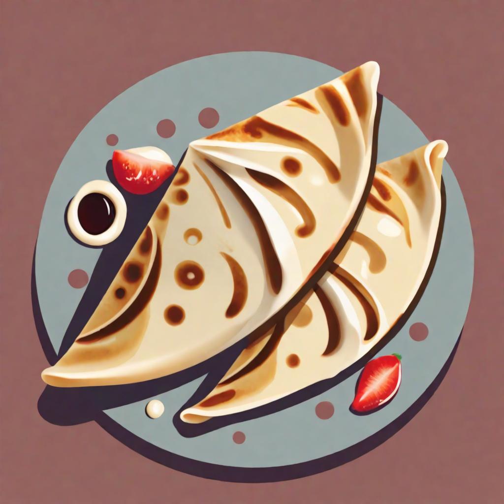  dumpling and crepes icon